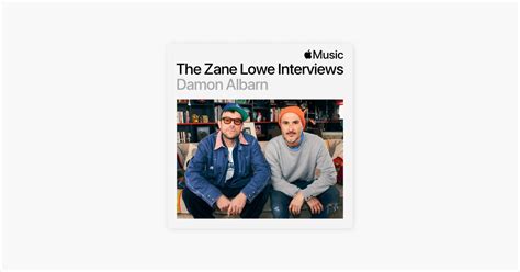 zane lowe|zane lowe damon albarn.